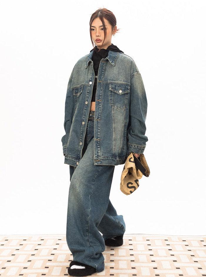 Oversized Denim Jacket Look & Other Ways to Wear - Kelsie Kristine